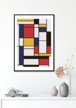 Poster Mondrian De Stijl Influence 2