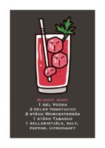 Poster Bloody Mary Svart 1