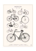 Poster Bicyclettes 1