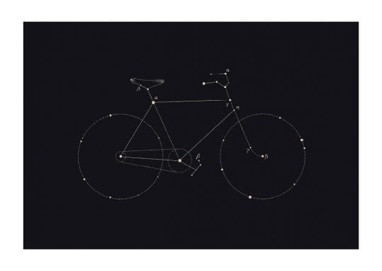 - Florent Bodart PosterBike Constellation 1