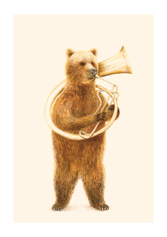- Florent Bodart PosterThe Bear And His Helicon 1