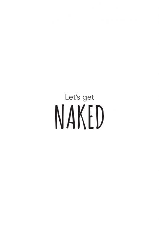 Poster Lets get naked 1