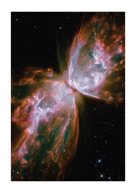Poster Hubbleteleskopet - Rosett av gaser & stoft 1