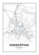 - -- PosterNorrköpingskarta 1