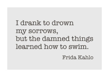 Poster Frida Kahlo Citat 1