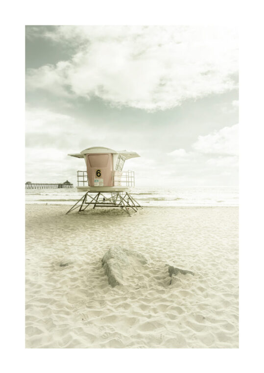 - Melanie Viola PosterMiami Beach sandstrand 1