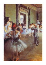 Poster Degas Danslektionen 1
