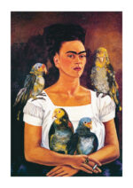 Poster Frida Kahlo Papegojor 1