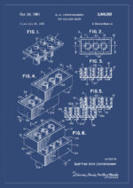 Poster Legobiten patent 1