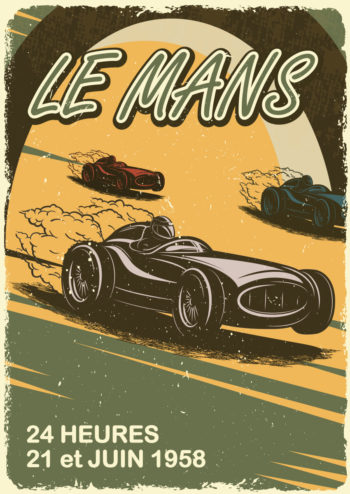 Poster Le Mans 24 hour F1 1