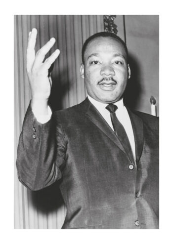 Poster Dr Martin Luther King Jr 1