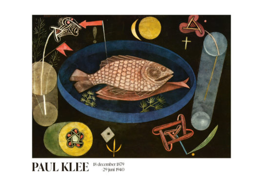 Poster Around The Fish Paul Klee Poster 1