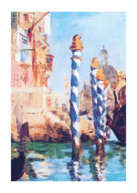 Poster Manet Canal Grande Venedig 1