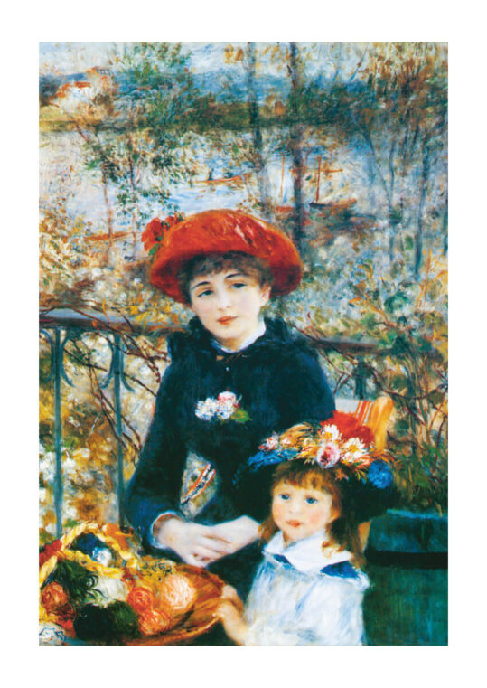 Poster Renoir Två systrar på terrassen 1