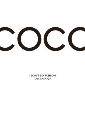 Poster Coco Fashion 1