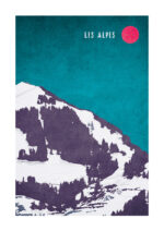 - Kubistika PosterLes Alpes 1
