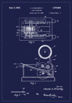 Poster Tejphållare patent 1