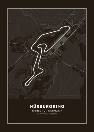 Poster Nürburgring Formula 1