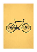 - Kubistika PosterBycycle Love 1