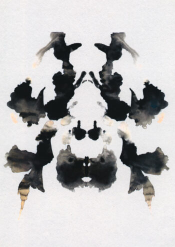 Poster Rorschach Inkblot 1 1