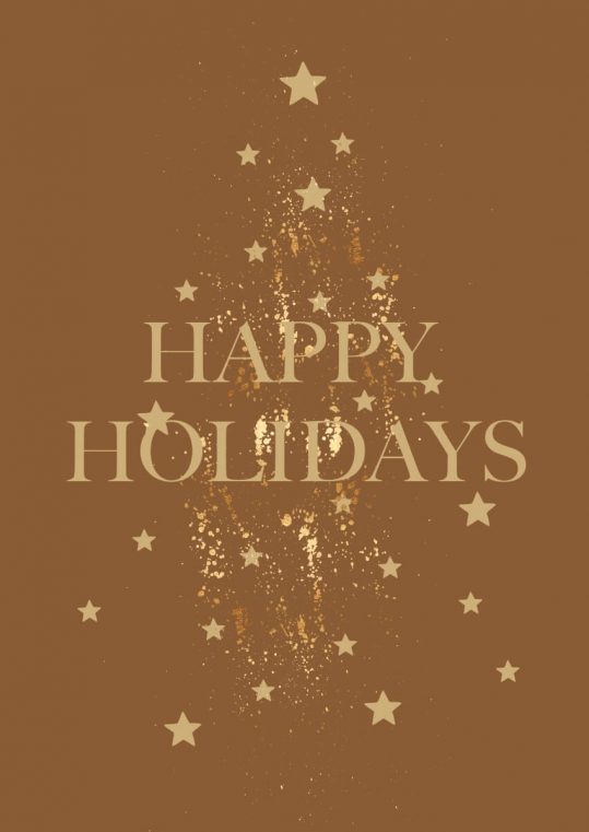 Poster Happy Holidays 1