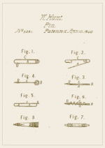Poster Säkerhetsnål patent 1