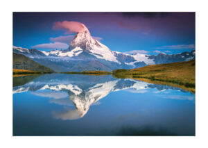 Poster Matterhorn på sommaren 1