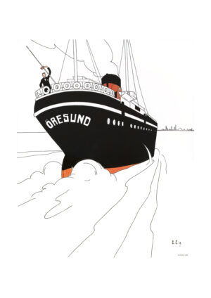 Poster Danmarksbåten 1