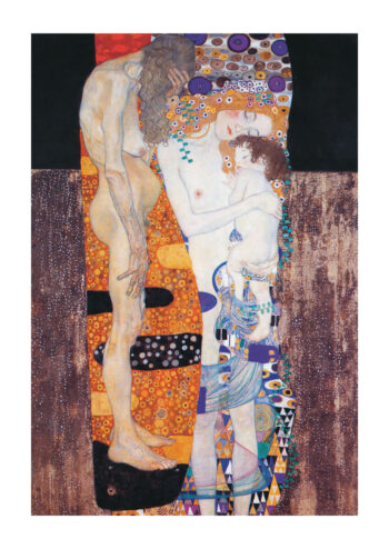 Poster Klimt Three Ages of a Woman 1905 1