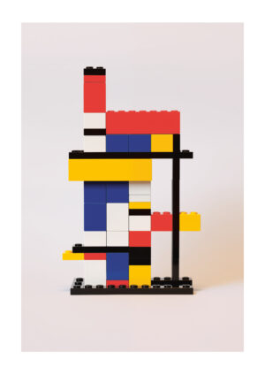 Poster Lego mondrian 1