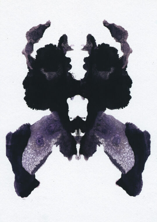 Poster Rorschach Ink blot 6 1