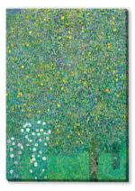 Canvas Roses under Trees Klimt 1