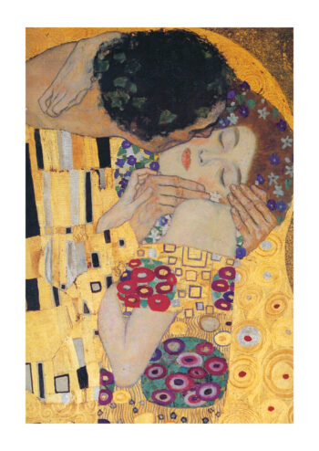 Poster Klimt The Kiss Detail 1907 1