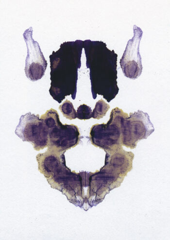 Poster Rorschach Inkblot 4 1